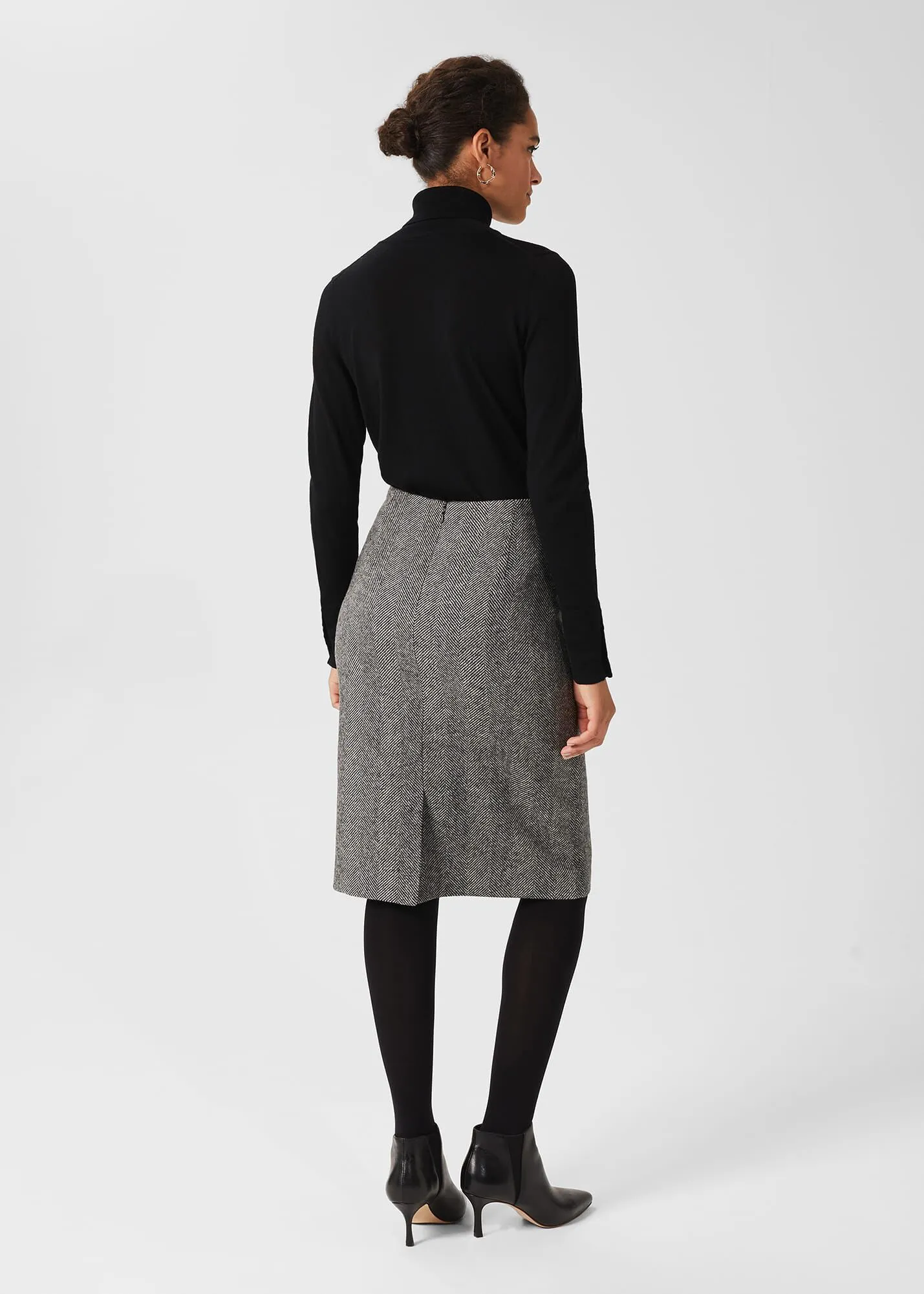 Warm Daphne Wool Skirt