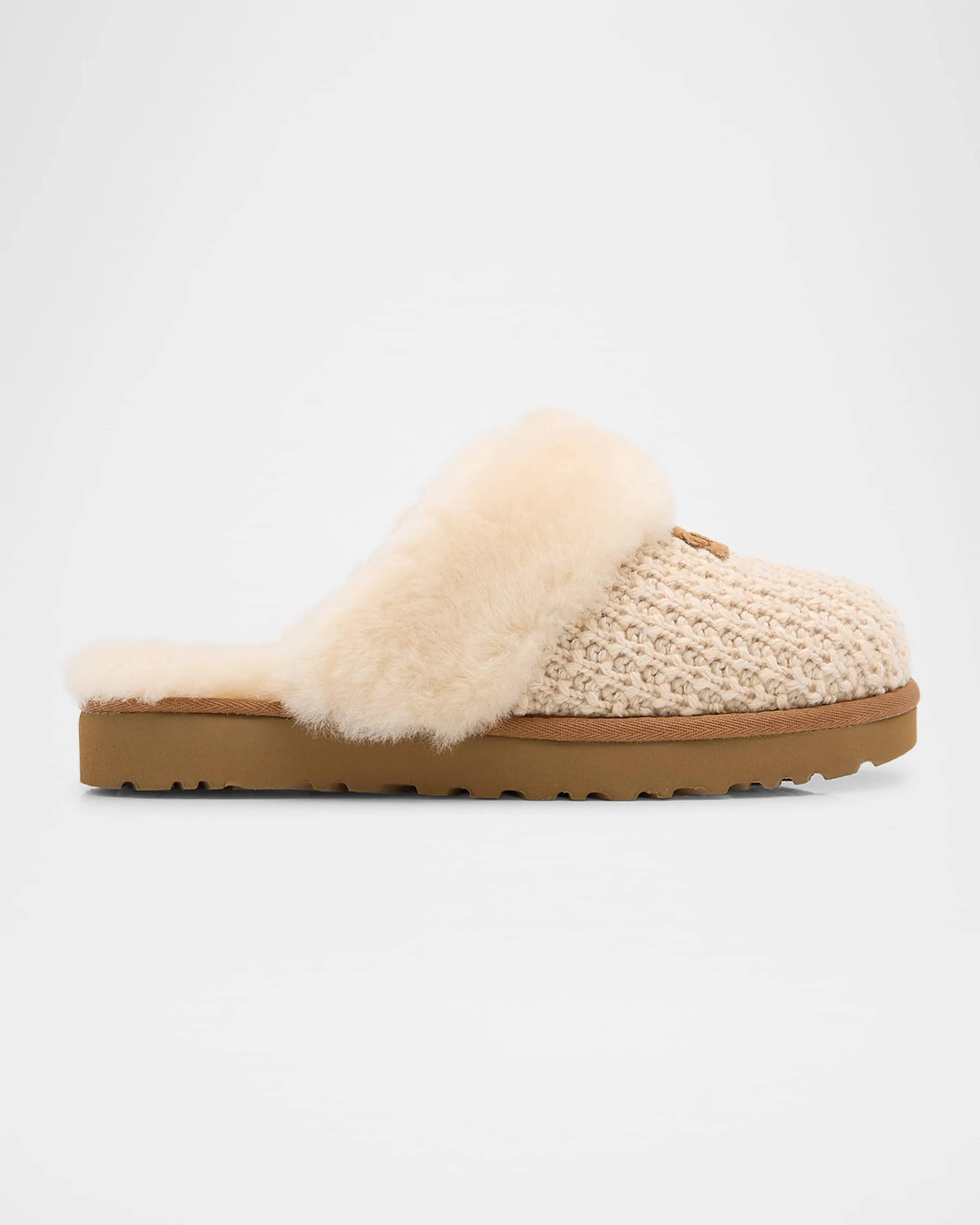 Warm Knitted Shearling Footwear