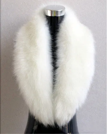 Warm Thick Faux Fur Ladies Shawl