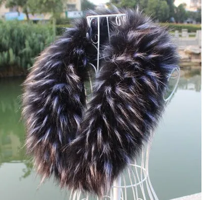 Warm Thick Faux Fur Ladies Shawl