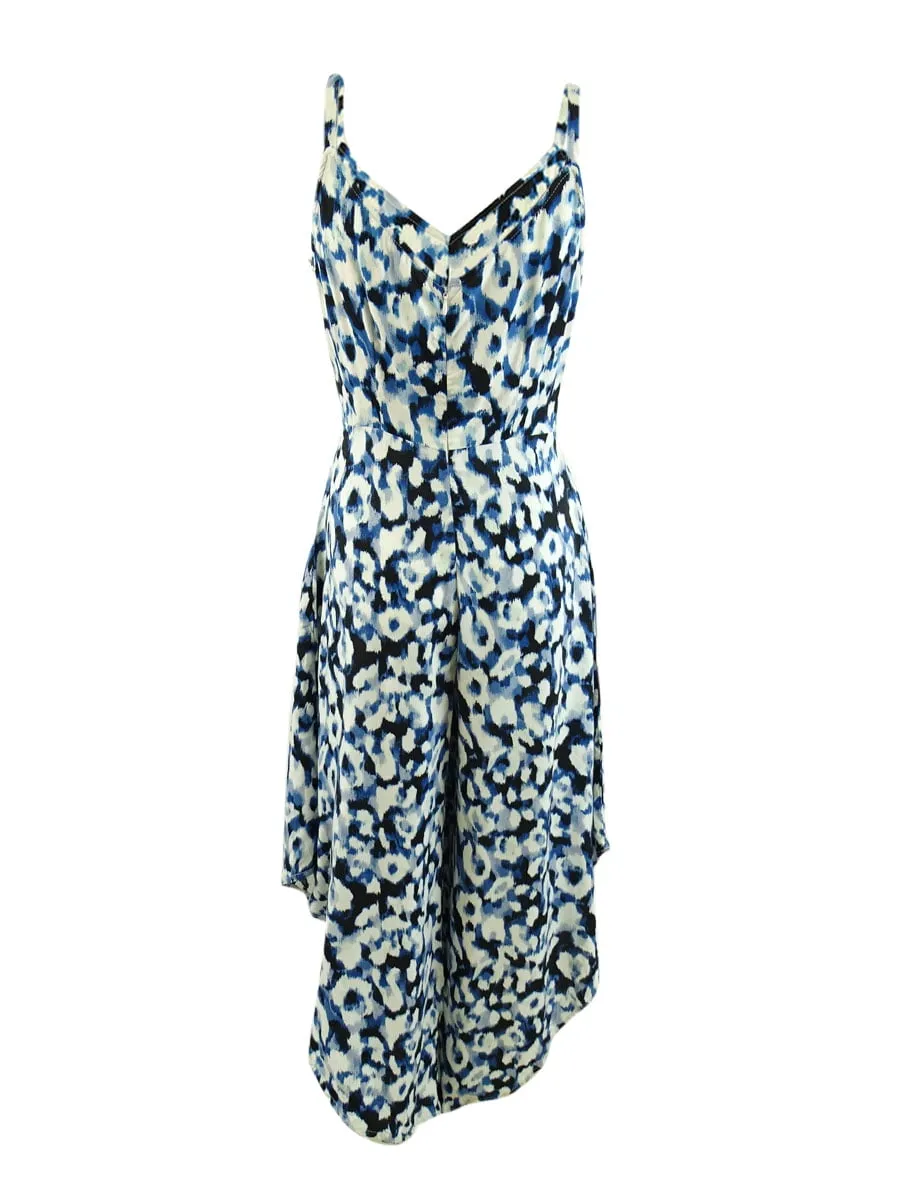 Vince Camuto Women's Tie Front Jumpsuit White Size X-Small