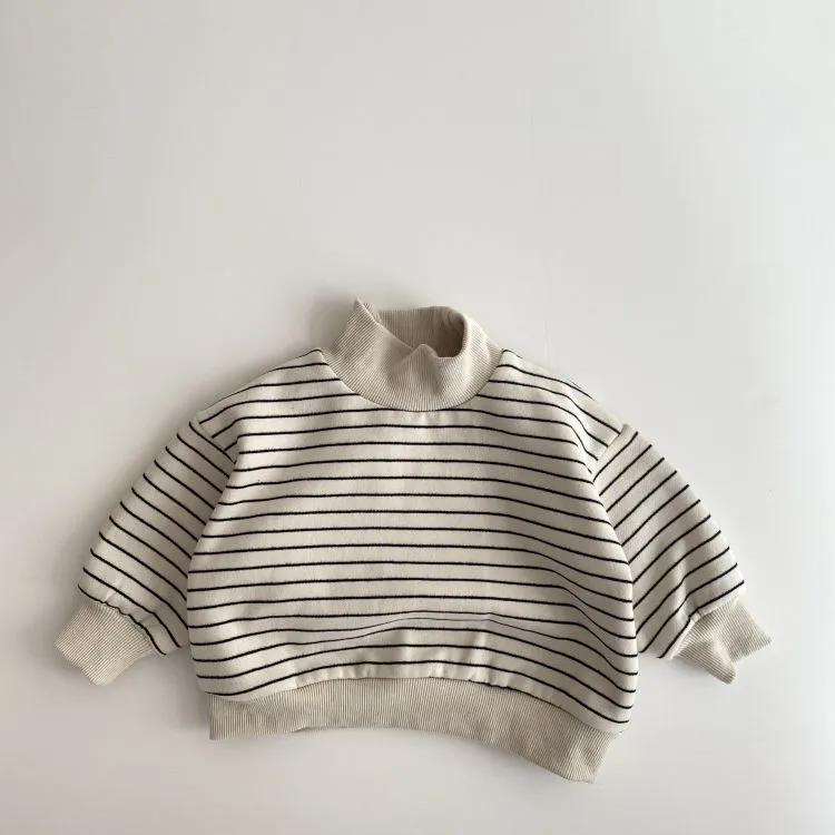 Wholesale Baby Kid Girls Boys Striped Tops 23113010