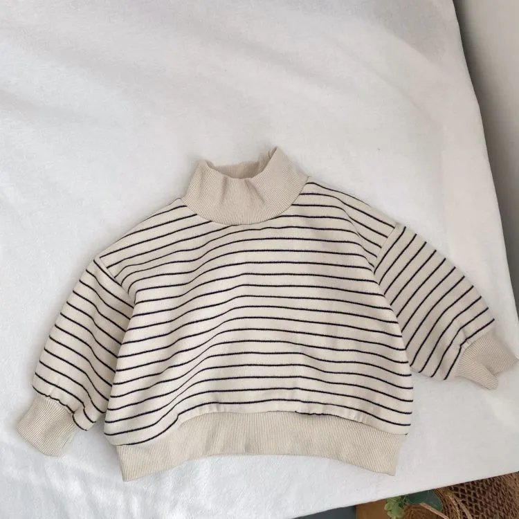 Wholesale Baby Kid Girls Boys Striped Tops 23113010