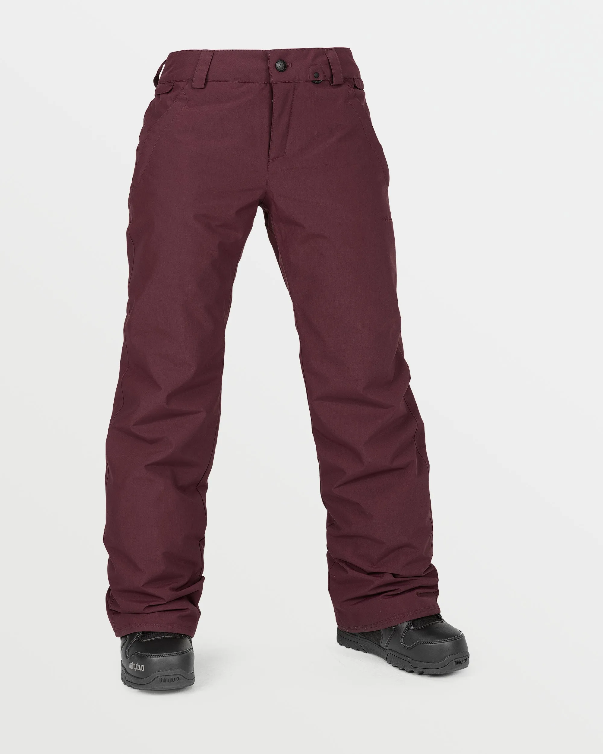 Women's Frochickie Insulated Trousers in Burgundy