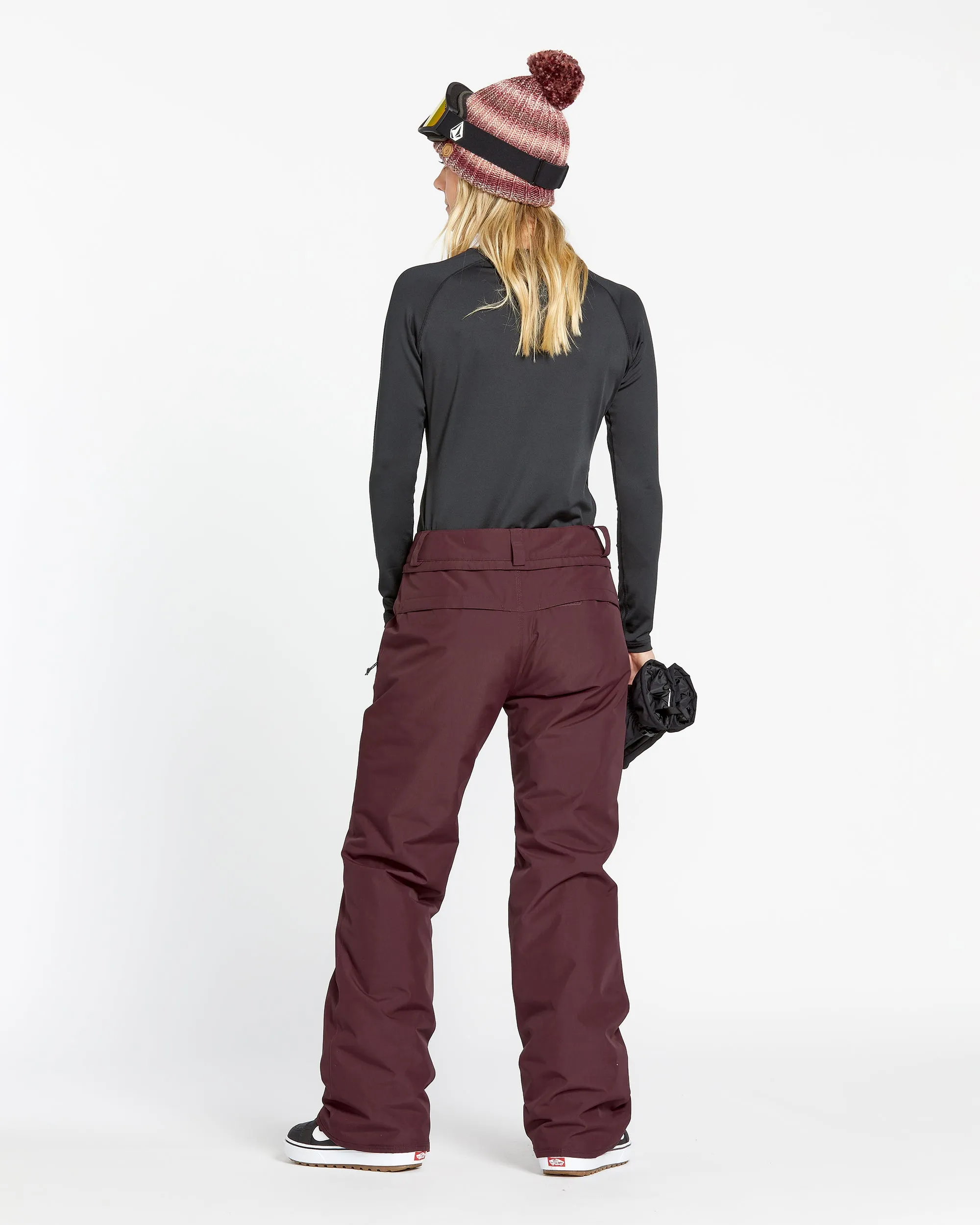 Women's Frochickie Insulated Trousers in Burgundy