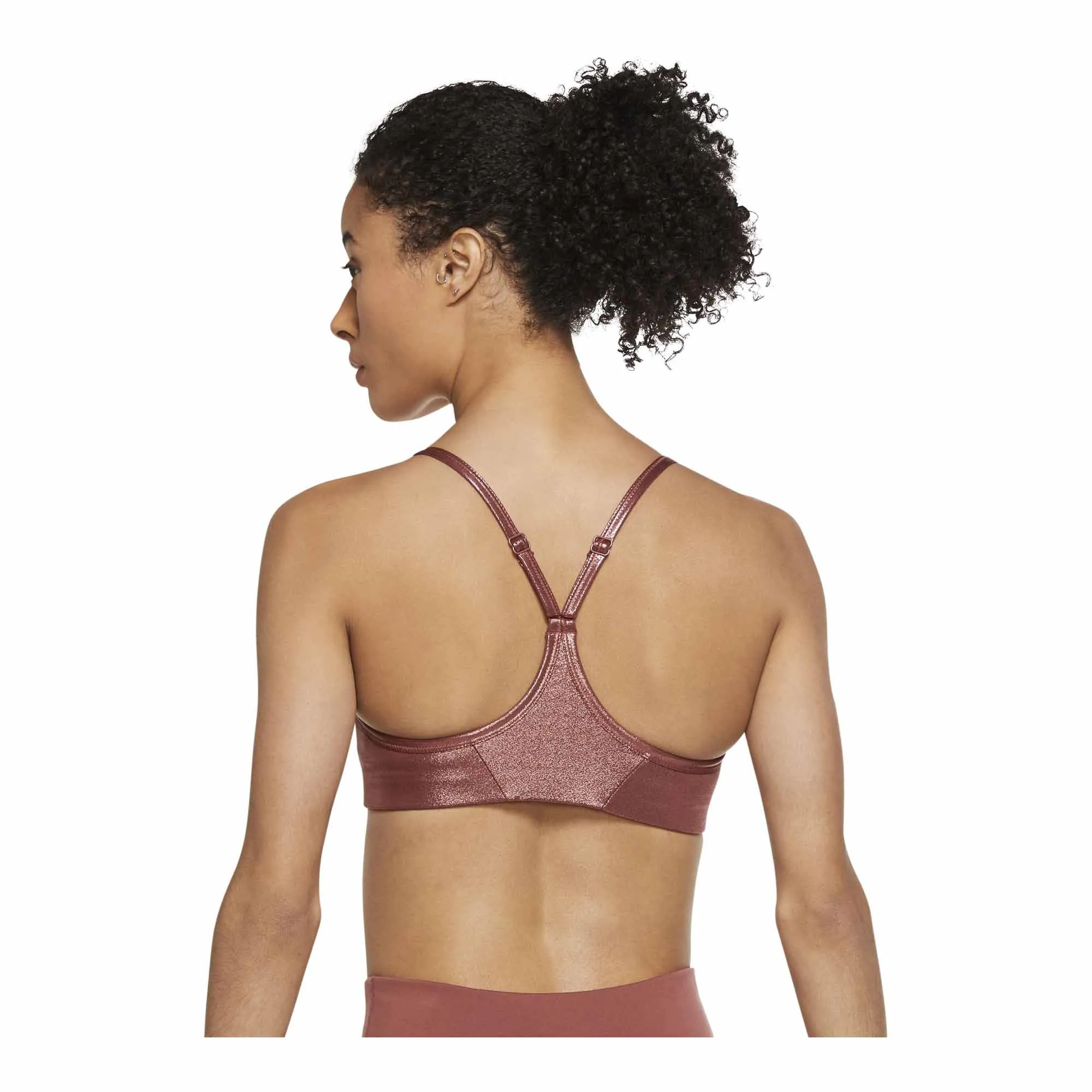 Women's Nike Indy Icon Clash Light-Support Padded Shimmer Sports Bra