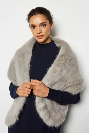 Karen Millen Faux Fur Scarf Wrap Over