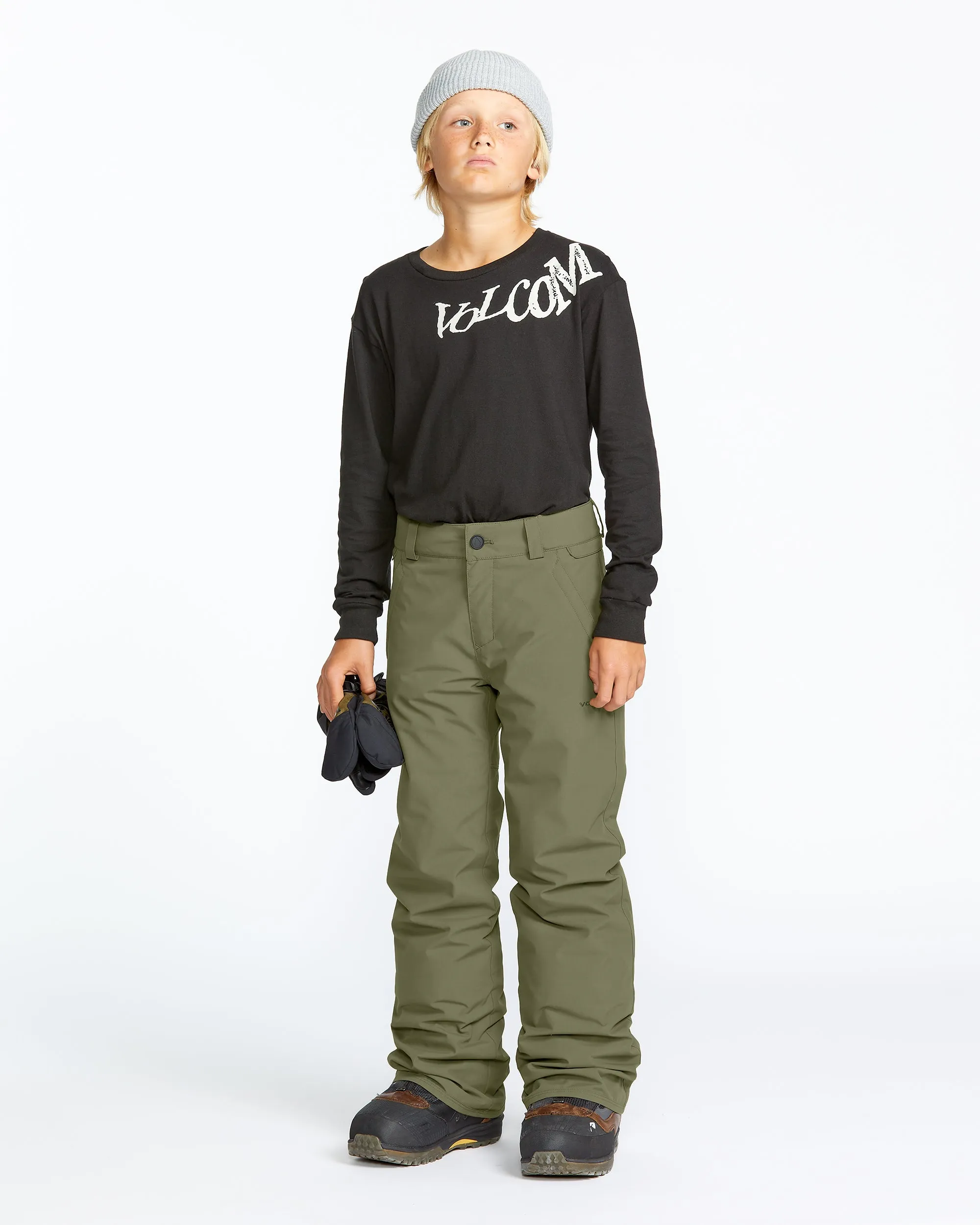 Youth Insulated Snow Pants - Ivy